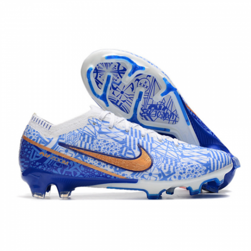 Mercurial Vapor 15 Elite FG (CR7) - White Blue - Image 5