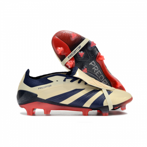 Predator 30 Elite FG Fold Over Tongue - Beige Black - Image 5