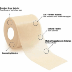 Alternative view of Underwrap Tape & Ankle Tapping - 1 Roll