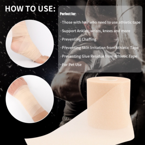 Underwrap Tape & Ankle Tapping - 1 Roll - Image 4