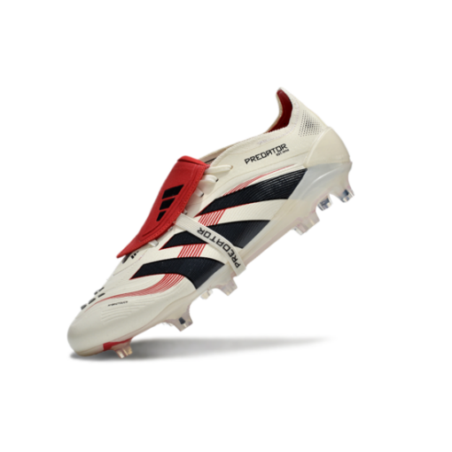 Predator 25 Elite FG Fold Over Tongue - Beige Red - Image 2