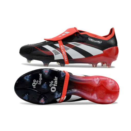 Predator 25 Elite FG Fold Over Tongue - Core Black
