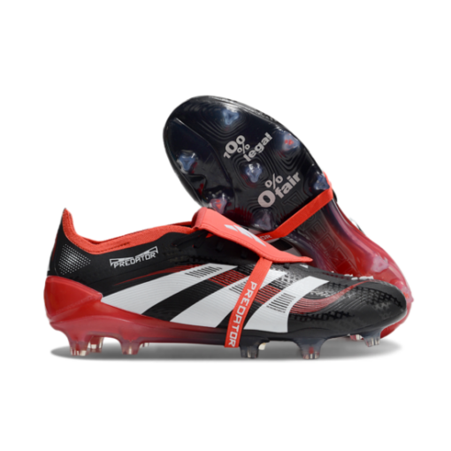 Predator 25 Elite FG Fold Over Tongue - Core Black - Image 5