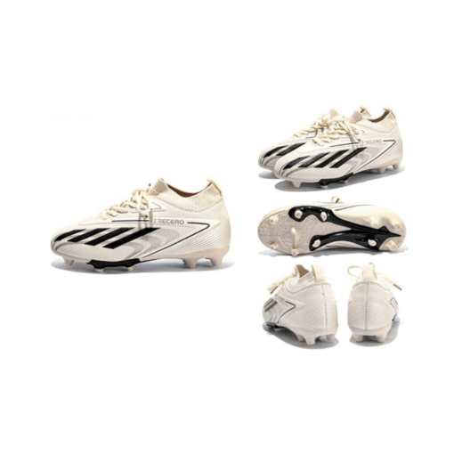 Trecero Football Boots AG/FG – Beige - Image 2