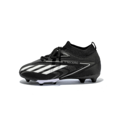 Trecero Football Boots AG/FG – Black White